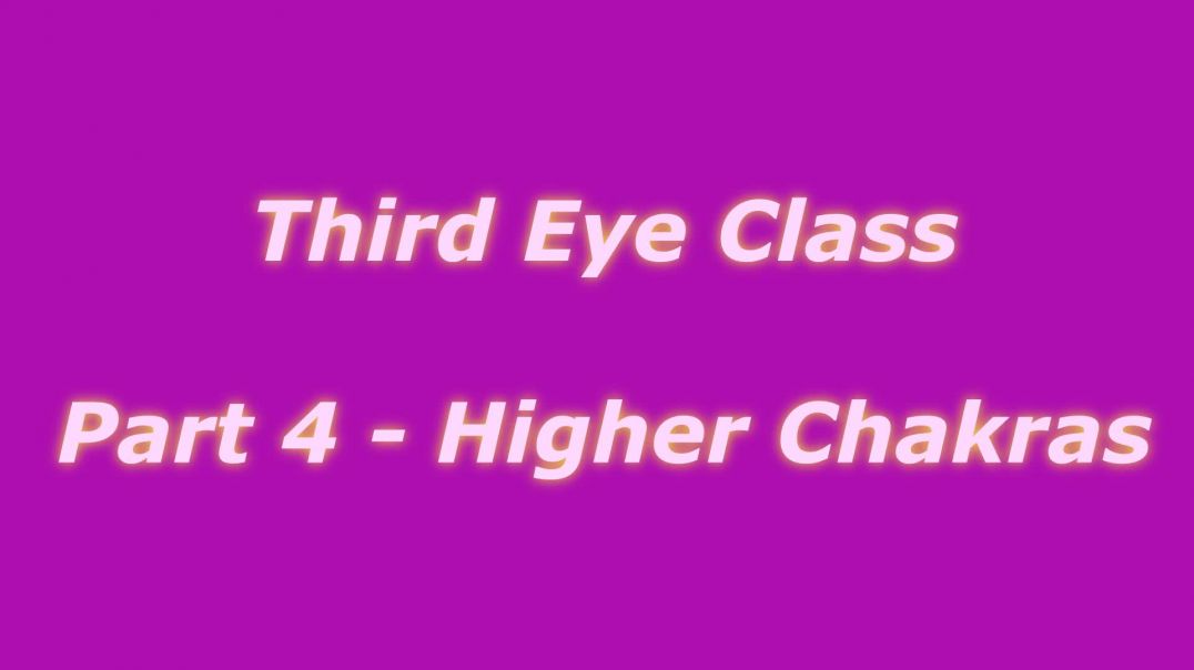 Third Eye Classes With Swami Devi Dhyani Class 4