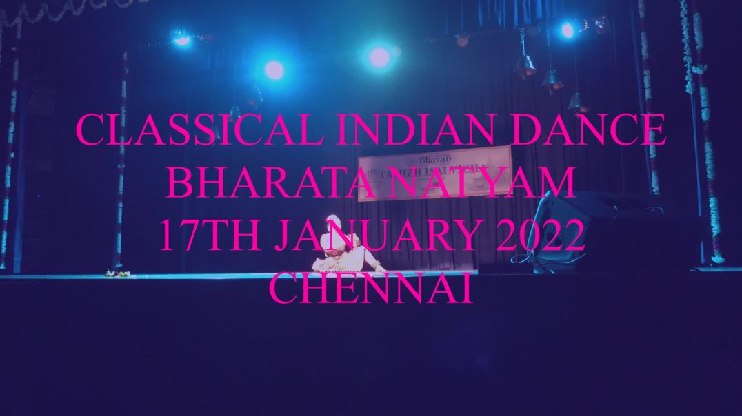 ⁣Energy Enhancement Meditation Tour of India 2022 Chennai Dance Festival Bharata Natyam 17thJan2022