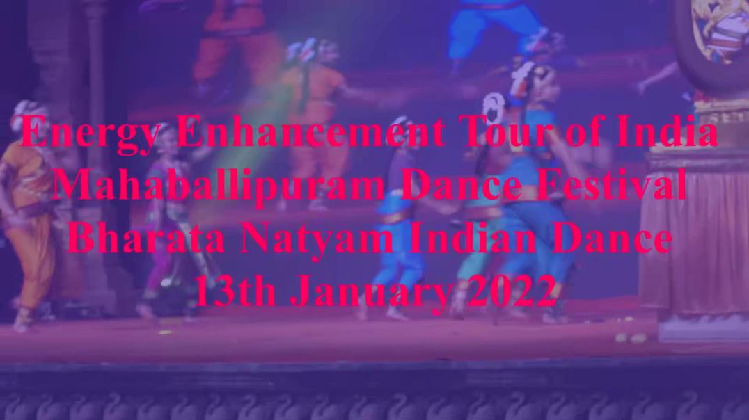 ⁣Mahaballipuram-Dance-Festival-Bharata-Natyam-Indian-Dance-13th-January-2022