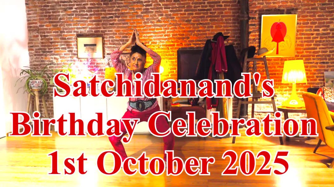 ⁣2025 Sacred Dance Satchidanand's  Birthday